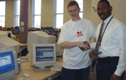 Travis Cornwell (left) & Victor Fenner, Henderson Principal